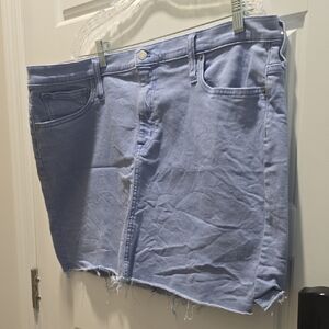 Perwinkle Denim Skirt